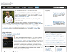 Tablet Screenshot of matthiasmauch.net
