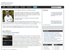 Tablet Screenshot of matthiasmauch.de